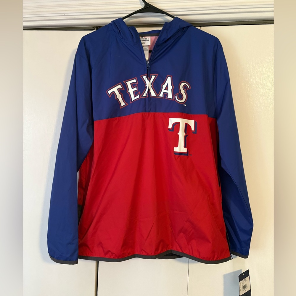 Youth Texas Rangers Windbreaker